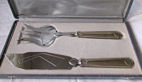 French art deco silver plated - french,