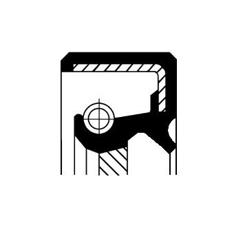 Differential shaft seal left - differential,