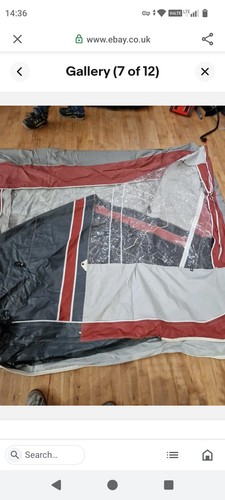 Caravan awning with - ft,