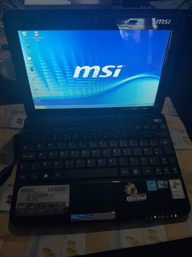 Msi u135dx laptop netbook - msi,