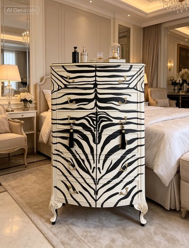 Hand painted zebra stripes - hand-painted,