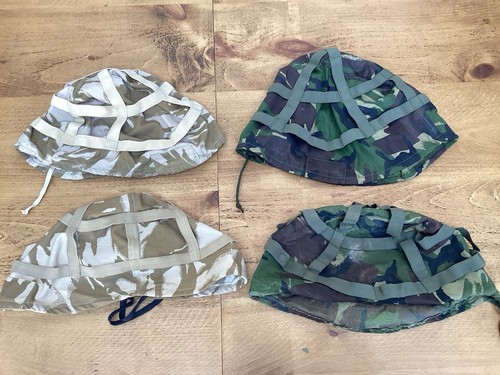 British army helmet - helmet, covers
