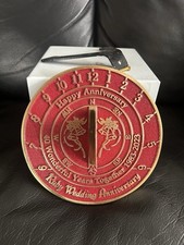 Brass 40th Wedding Anniversary