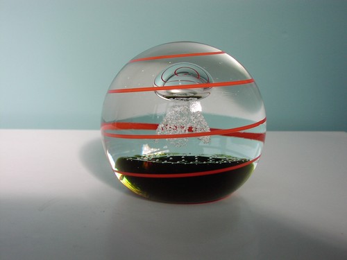Caithness glass paperweight - glass,