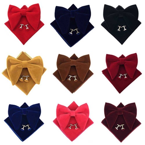 Mens pre tied oversized bow - oversized,