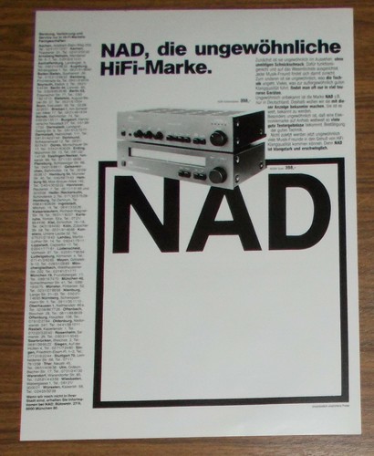 Rare advertising vintage nad - vintage,