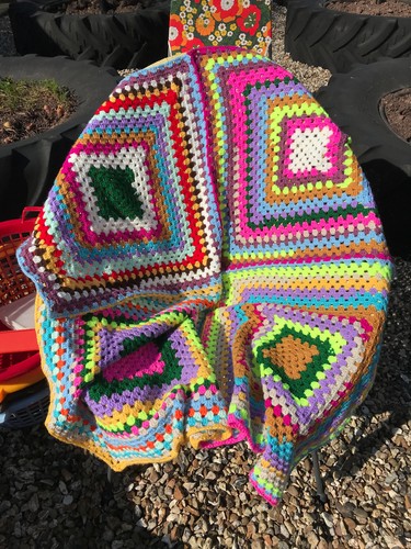Crochet knitted multicoloured - crochet,