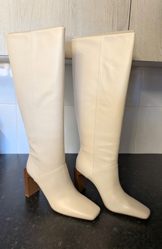 Mango leather high - mango, heel