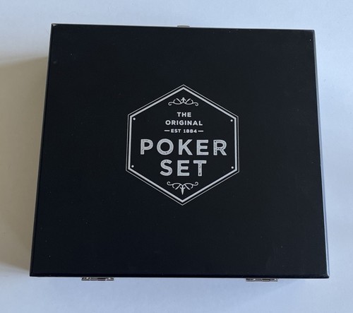 Poker set chips cards dice - chips,