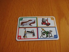 Lego Creationary Game Card