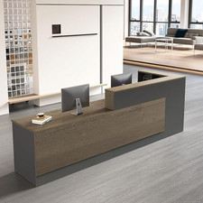 L-Shaped Reception Desk