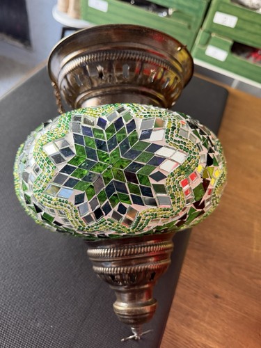 Large moroccan mosaic - large, glass