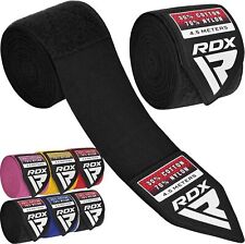 RDX Boxing Hand Wraps Elasticated Thumb Loop Bandages Kickboxing Wrist Strap