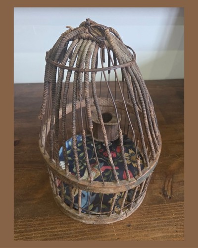 Handmade folk art - folk, cage