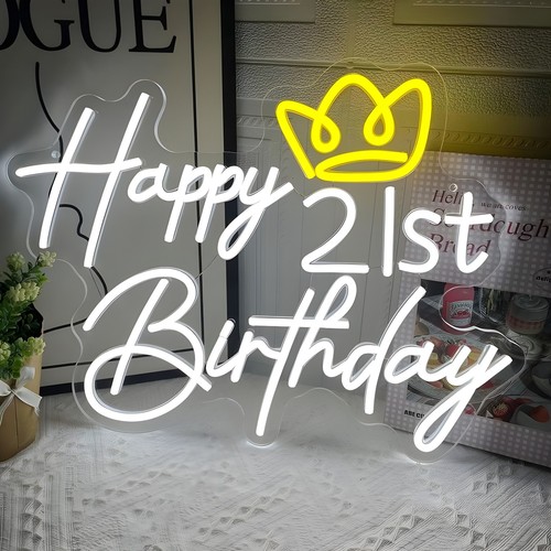 Custom birthday neon - custom,