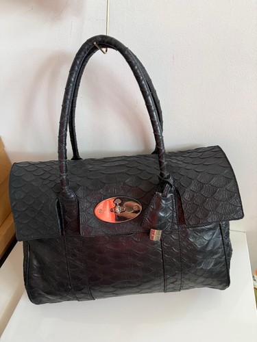 Mulberry bayswater black - bayswater, silky