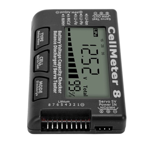 Battery discharger servo - battery,
