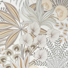 Beige Floral Tropical