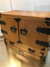 Japanese Wooden Small Chest