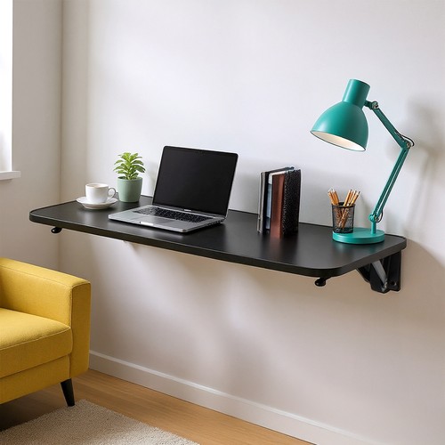 Folding wall mounted shelf - mounted,
