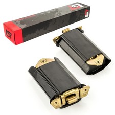 2X Door Hinge Door Stop Front