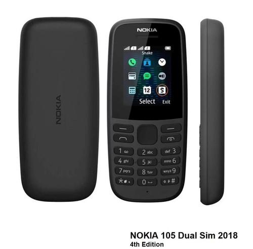 Genuine nokia 105 - nokia, dual