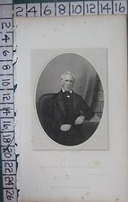 c1850 ANTIQUE PRINT ~ REVEREND CHARLES ELLIOTT