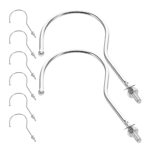 8pc mannequin hooks - mannequin, metal