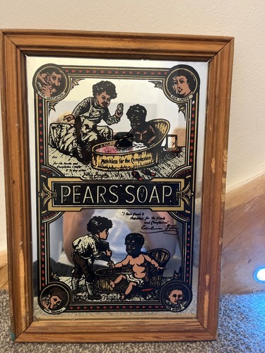 Vintage pears soap framed - pears,
