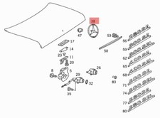 MERCEDES W126 S C126 SEC STAR