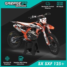 KTM SX SXF 125 250 450 STICKER