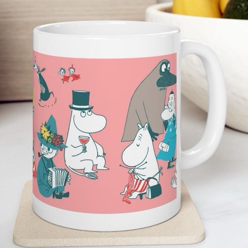 Cute white moomin inspired - cute,