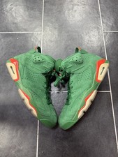 Size 11.5 - Jordan 6 Retro Green Suede Gatorade NRG  AJ5986-335