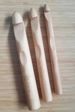 Large Bamboo Crochet Hooks