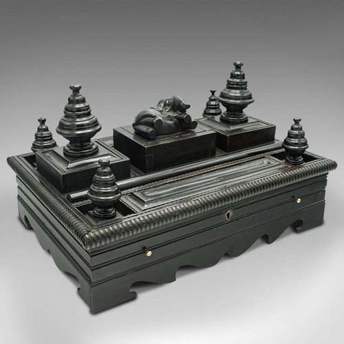 Antique decorative desk stand - antique,