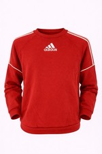 Adidas Red Crewneck Sweatshirt
