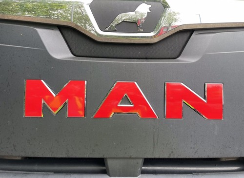 Man cab front badge sticker - ,