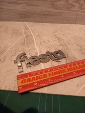 FORD FIESTA - BOOT  BADGE Emblem  1999-2002 110MM  - VGC