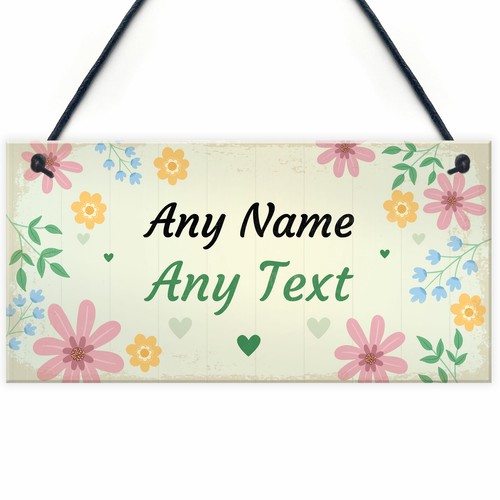 Personalised flowers garden - flowers,