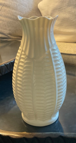 Belleek vase tall - belleek,
