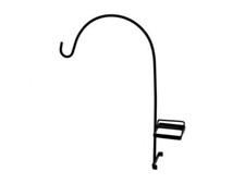 Bracket 60 cm Swan Neck Post For Hanging Basket Concrete Outdoor Garden Pride