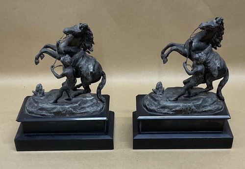 Pair antique speleter - pair,