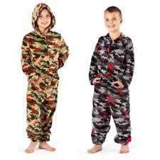 Kids Fleece Camo 1Onesie All