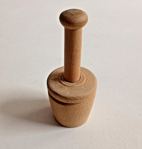 Vintage wooden flower - vintage,