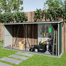 Galvanised Steel Storage Shed