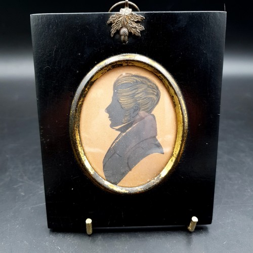 Antique 19th century profile - 19th,