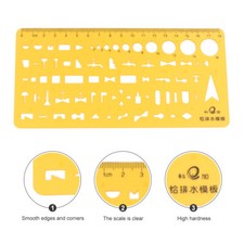 Professional Ellipse Drafting Template Ruler 3 kinds Design Drawing Template