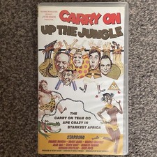 Carry On Up The Jungle VHS