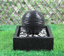 Solar Powered Black Granite
