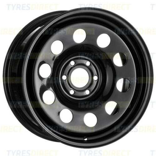 17x8 black modular steel - x4,